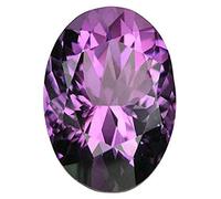 Arwacraft 11.00 Carat Natural Shining Amethyst Gemstone Attractive Cut Shaped Superb Natural Katela Stone Original Certified By Lab For Men And Women-B0CK5X3JMRNAMZ