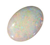 Arwacraft 11.25 Ratti 10.12 Carat Australian Opal With Lab Certified Card Opal Stone Original Certified/Fire Opal Stone Unheated And Untreated Astrological Purpose For Men And Women-B0BZ4YPBMRNAMZ