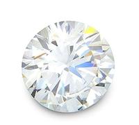 Arwacraft 11.25 Ratti 10.20 Carat Beautiful Round Shape Original Certified Natural Cubic White Zircon/American White Diamond Stone Loose Gemstone For Men And Women-B0D73R4VMRNAMZ