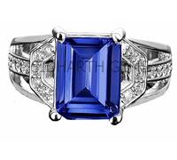 Arwacraft 14.00 Ratti 13.00 Carat Lab - Untreatet Aaa+ Quality Natural Blue Sapphire Neelam Brass Adjustable Gemstone Ring For Women'S And Men'S-B0CKN5GTMRNAMZ