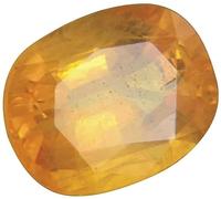 Arwacraft 2.25 Ratti 1.55 Carat Ceylon Yellow Sapphire Gemstone Original Pukhraj Gemstone Certified For Men And Women-B0BN8NB1MRNAMZ
