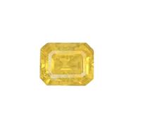 Arwacraft 3.12 Ratti / 2.63 Carat Unheated Untreated Ceylon (Yellow Sapphire) Pukhraj Stone Original Certified Natural Gemstone Aaa+ Quality-B0CKJ1LZMRNAMZ
