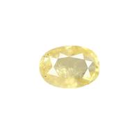 Arwacraft 3.23 Ratti - 2.84 Carat Unheated Untreated Ceylone (Yellow Sapphire) Pukhraj Stone Original Certified Natural Gemstone Aaa+ Quality-B0CKBZMTMRNAMZ