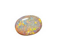 Arwacraft 3.25 Ratti2.45 Carat Opal Stone Certified Natural Fire Aa++ Quality Oval White Astrological Australian Opal Loose Gemstone-B0BT9MV8MRNAMZ