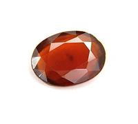 Arwacraft 4.25 Ratti Ceylon Hessonite Garnet Stone And Certified Gomed Gemstone Unheated And Untreated For Astrological Purpose-B0B9H4XZMRNAMZ