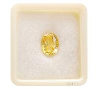 Arwacraft 5.25 Ratti - 4.45 Carat Unheated Untreated Yellow Sapphire Pukhraj Stone Original Certified Natural Gemston-B07DM686MRNAMZ