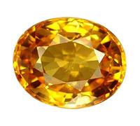 Arwacraft 5.25 Ratti Certified Natural Yellow Sapphire (Pukhraj) Gemstone With Lab Tested Report-B0734RXSMRNAMZ