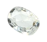 Arwacraft 5.25 Ratti I White Zircon Stone Certified Original I Cubic Diamond Zirconia Gemstone By Lab Certified-B0BQRGVDMRNAMZ