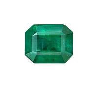 Arwacraft 5.30 Carat / 6.25 Ratti Zambian Emerald/Panna Earth Mind Stone Unheated Untreated Natural Original Certified Aaa++ Quality For Men And Women (Lab Approved)(Gs150-B0DN1C6YMRNAMZ