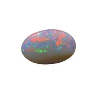Arwacraft 6.40 Ratti 5.89 Carat Opal Stone Certified Fire Aa++ Quality Oval White Astrological Australian (Opal) Loose Gemstone For Men And Women-B0CWS5BXMRNAMZ