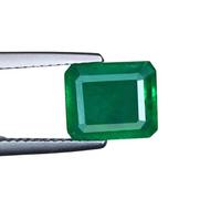 Arwacraft 7.10 Ratti 6.49 Carat Natural Aa++ Quality Green Loose Gemstone Natural Certified (Zambian) Emerald/Panna Stone For Men And Women-B0C8P334MRNAMZ