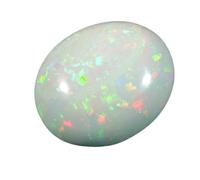 Arwacraft 7.25 Ratti 6.55 Carat Opal Stone Certified Natural Fire Aa++ Quality White Astrological Australian Opal Loose Gemstone-B0BTMPGFMRNAMZ