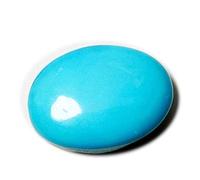 Arwacraft , 7.50 Ratti - 6.85 Carat Lab Certified Natural Turquoise (Firoza) Loose Gemstone For Men'S And Women'S Ring And Pendant-B082WGRQMRNAMZ