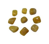 Arwacraft 70 Grams Natural Golden Quartz Tumble Gemstone Stones Set/Lot For Healing Reiki & Vastu Correction.-B0B9HT1YMRNAMZ