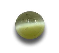 Arwacraft 8.25 Carat Unheated Untreated Energized Natural Cat Eye Cat'S Eyes/Lehsunia/Ketu Stone I Precious Loose Gemstone By Lab Certified-B09GBF7LMRNAMZ