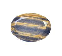 Arwacraft 8.46 Carat Natural Certified Tiger Eye Loose Ring Size Gemstone | Astrological Gemstone | Rashi Ratna | Birthstone-B09DSZJSMRNAMZ