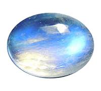 Arwacraft 9.25 Ratti / 8.55 Carat Premium Super Quality Moonstone Natural Oval Shape Cabochon Super Quality Moonstone Loose Gemstone With Lab Certified For Men'S And Women'S-B09HHLGBMRNAMZ