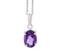 Arwacraft Aditya Corporation 9.00 Carat Natural Quality Katela Amethyst Silver Plated Pendant/Locket Gemstone (Top Aaa+) Quality For Men And Women-B08Y8TQGMRNAMZ