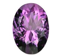 Arwacraft Amethyst Kathela Natural Earth Mined Purple Amethyst Stone Oval Cut Gemstone 8.35 Ratti-B09B2F4BMRNAMZ