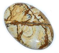 Arwacraft Cabochon Picture Jasper One + One Natural Healing Reiki Crystal Chakra Balancing Vastu Stone-B07TVJMNMRNAMZ