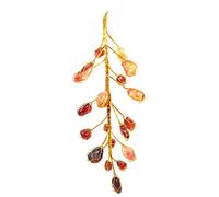 Arwacraft Carnelian Gemstone Quartz Gem Stone Hanging Wall 9.5 Inch For All Type Of Vaastu,Astrology,Fengshui And Aura Reactification 1Pcs-B09CMP33MRNAMZ