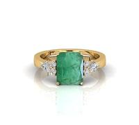 Arwacraft Colombian Emerald Stone 9.25 Ratti/8.52 Carat Unheated Lab Certified Loose Precious Panna Gemstone-B0D3TK72MRNAMZ