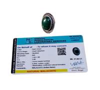 Arwacraft Divinity Certified Malachite Adjustable Crystal Ring For Love - The Gaurdian Of Heart Unisex Ring-B0C6T537MRNAMZ