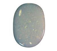 Arwacraft Gems 3.00 Ratti Opal Stone Certified Natural Fire Oval White Astrological Australian Opal Loose Gemstone For Man Or Women-B0CFR6H7MRNAMZ