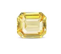 Arwacraft Gems 3.25 Ratti 2.75 Carat Unheated Untreated Yellow Sapphire Pukhraj Stone Original Certified Natural Gemstone For Man Or Women-B0CC9SBVMRNAMZ