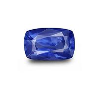 Arwacraft Gems Certified Unheated Untreatet 7.25 Ratti 6.30 Carat Aa++ Original Quality Natural Blue Sapphire Neelam Loose Gemstone (Astrological Purpose)-B0CM5TKMMRNAMZ
