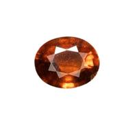 Arwacraft Gems Natural Gomed Stone 6.25 Ratti / 5.53 Carat Certified Hessonite Garnet A1+ Quality Gemstone-B0BPVVDFMRNAMZ