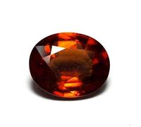 Arwacraft Hessonite Stone African Certified Natural Loose Gomed Gemstone 3.8 Carat By -B09B2DRLMRNAMZ