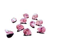 Arwacraft Hi International 3X5Mm To 10X12Mm Aaa Grade Pear Shape Pink Color Cubic Zirconia, Synthetic Pink Diamond Transparent Loose Stone Supplies Zircon For Jewellry Making-B0CY8QQTMRNAMZ