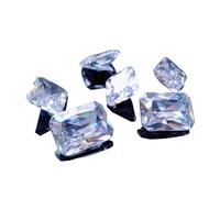 Arwacraft Hi International 3X5Mm To 12X16Mm Aaa Grade Octagon White Color Cubic Zirconia, Synthetic White Diamond Transparent Loose Stone Supplies Zircon For Jewellry Making-B0CVQSQXMRNAMZ