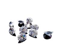 Arwacraft Hi International 3X5Mm To 15X20Mm Aaa Grade Oval Shape White Color Cubic Zirconia, Synthetic White Diamond Transparent Loose Stone Supplies Zircon For Jewellry Making-B0CY5HKBMRNAMZ