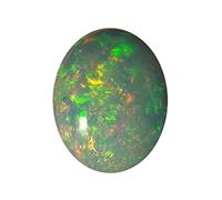 Arwacraft Lab-Certified 7.25 Ratti/6.62 Carat Certified Oval Shape Natural A+ Quality Astrological Australian Fire Opal Gemstone For Astrology Use-B0BTDDJLMRNAMZ