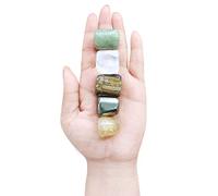 Arwacraft Luck Crystal Healing Tumble Stone Set For Crystal Healing-Multicolor-B092VYXXMRNAMZ