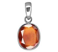 Arwacraft Manu Gems 11.00 Ratti Original Certified Natural Gomed/Gomedhikam/Hessonite Stone Pendant/Locket For Women'S And Men'S-B09K47TGMRNAMZ