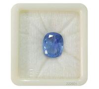 Arwacraft Natural Blue Sapphire Stone 7.25 Ratti / 6.62 Carat Certified Blue Sapphire/Neelam Precious Loose Gemstone A+++ Quality-B0CFTVN2MRNAMZ