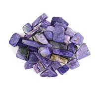 Arwacraft Natural Charoite Tumble Stone Raw Rough Stones For Reiki Healing And Crystal Healing Tumbled Stone (Color : Purple)-B097SSLFMRNAMZ