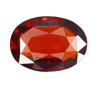 Arwacraft Natural Cylone Gomed Stone 10.25 Ratti / 9.42 Carat Certified Hessonite Garnet A1+ Quality Astrological Loose Gemstone-B08VGNSPMRNAMZ