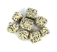 Arwacraft Natural Dalmatian Jasper Tumble Stone Raw Rough Stones For Reiki Healing And Crystal Healing Tumbled Stone (Color : Multi)-B097STKHMRNAMZ