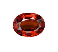 Arwacraft Natural Gomed Stone 7.25 Carat Certified Hessonite Garnet A1+ Quality Gemstone-B0C7N3HQMRNAMZ