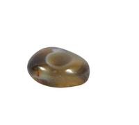 Arwacraft Natural Nazar Malocchio Tibetan 1 Eye Dzi Bead Lumik Semi Precious Gemstone 13.1Ct-B08SKBGZMRNAMZ