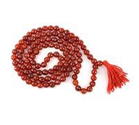 Arwacraft Natural Red Onyx Mala Crystal Stone Faceted/Diamond Cut 108 Beads 8 Mm Jap Mala For Reiki Healing & Crystal Healing Stone (Color : Red)-B08WCHVMMRNAMZ