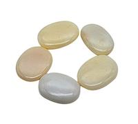 Arwacraft Natural White Opal At Wholesale Lot (Rs 150/Carat) Fine Quality Oval Shape Loose Gemstone For Reselling Astrologers Jewellers Chakra Healing Stones-B0C69M7FMRNAMZ