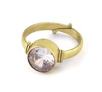 Arwacraft Natural Zircon Stone 9.25 Ratti Rashi Ratna Origional And Certified By Jarkan Precious Gemstone Ashta Dhatu Free Size Anguthi Unheated-B07XDHV1MRNAMZ