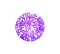Arwacraft Purple Cubic Zirconia Or Purple Zircon 8 Mm Size Zircon - Certified-B07QSSR6MRNAMZ