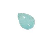 Arwacraft Sky Blue Onyx Carved Leaves Gemstone Ring Size For Locket Rectify Astrological Dosha Of Planet Saturn In The 6Th, 8Th Or 12Th House Of Horoscope-B08B1QGKMRNAMZ