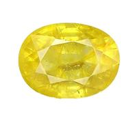 Arwacraft Stoneflex/Yellow Sapphire Pukhraj 6.25 Ratti Certified From Natural Original Aaa++ Quality Loose Gemstone-B0CWRC3QMRNAMZ